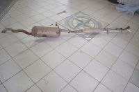 Auspuffanlage hinten Mitteltopf Endtopf<br>DAIHATSU TERIOS J2 1.5 DVVT 4X4
